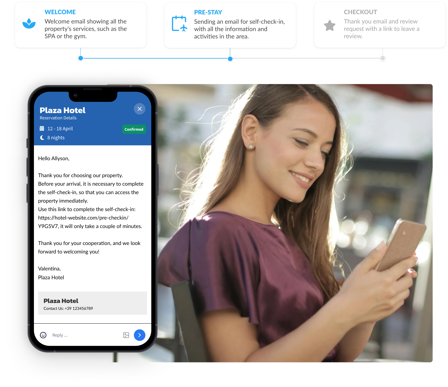 Funzione con messaggi automatici programmati