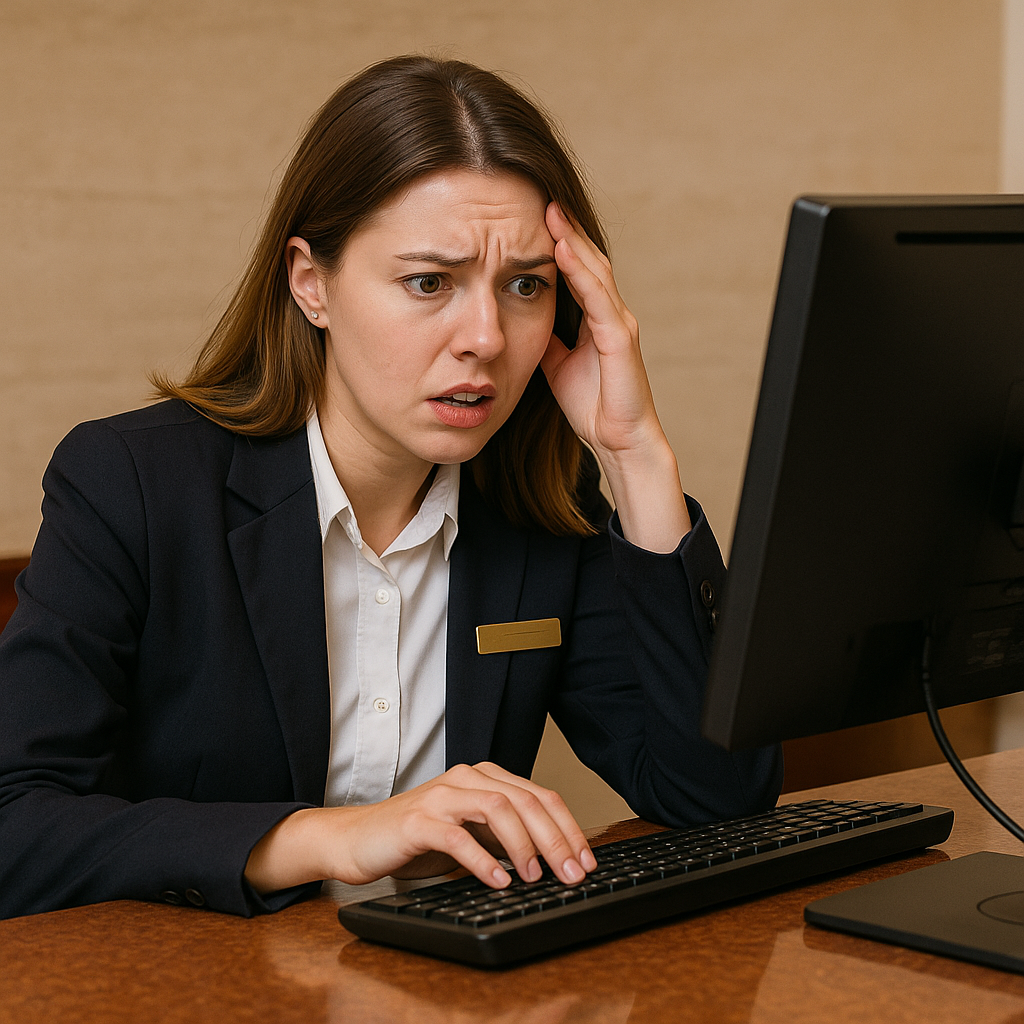 Vacation rental software dashboard for property management