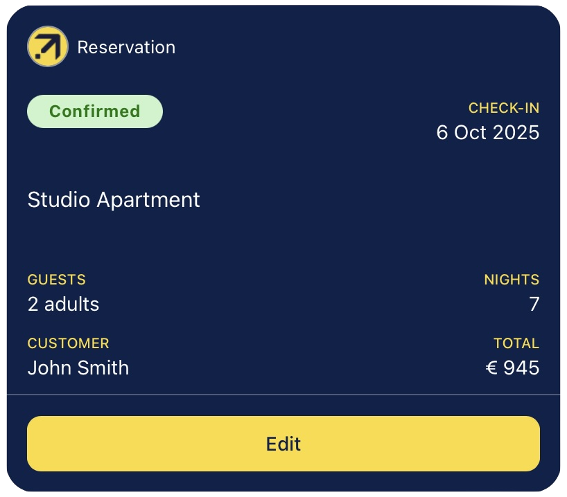 Expedia Reservation Badge