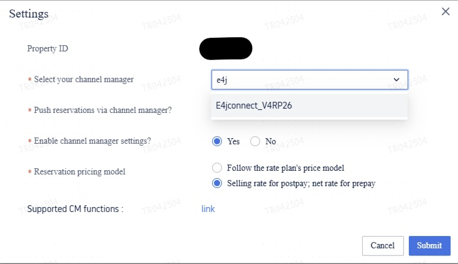 cTrip configuration