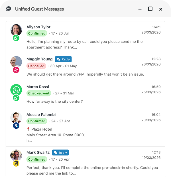 e4jConnect Dashboard: Professional Hotel PMS and Channel Manager for WordPress and Joomla