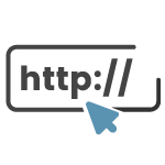 Tutto all'interno del tuo sito web. Senza URLs esterni