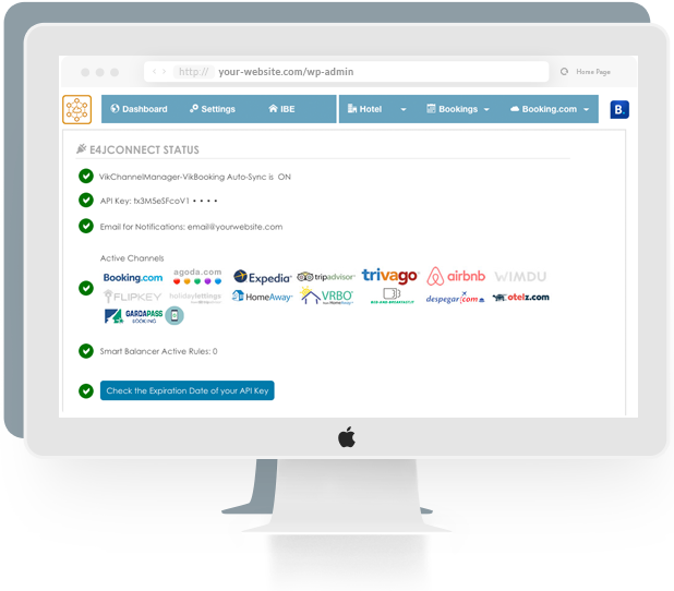VikChannelManager Dashboard